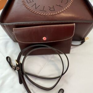 Stella McCartney Brown Perforated Tote